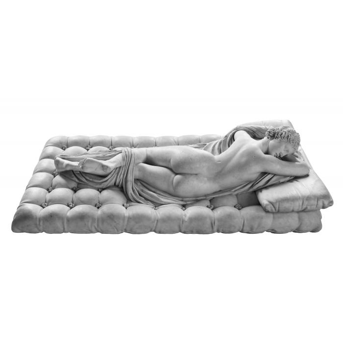 Sleeping Hermaphrodite - Greco-Roman antiquities - Reproduction d’une sculpture du Musée du Louvre, Paris