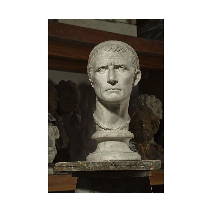 Tête d’Antiochos III - Antiquités gréco-romaines - Reproduction d’une sculpture du Musée du Louvre, Paris