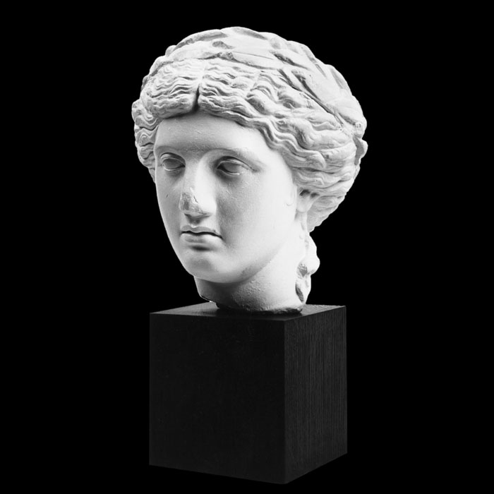 Tête d’Apollon dite de Vaison-la-Romaine - Antiquités gréco-romaines - Reproduction d’une sculpture du Musée Archéologique Théo Desplans, Vaison-la-Romaine