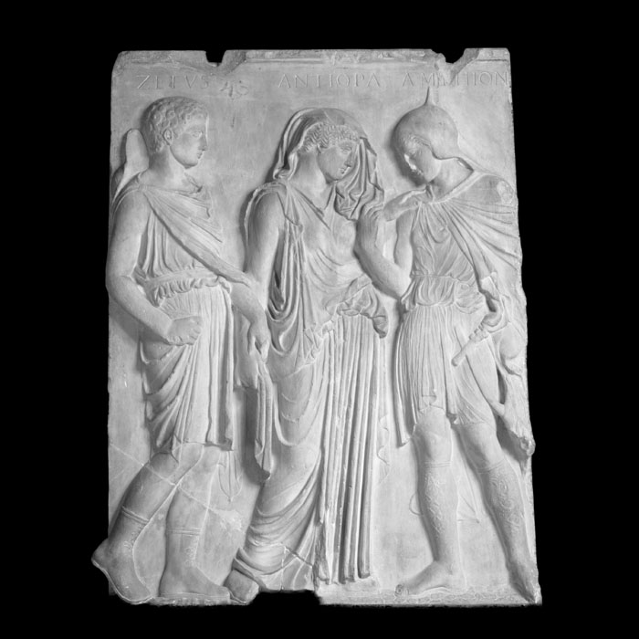 Orpheus and Eurydice - Greco-Roman antiquities - Reproduction d’une sculpture du Musée du Louvre, Paris