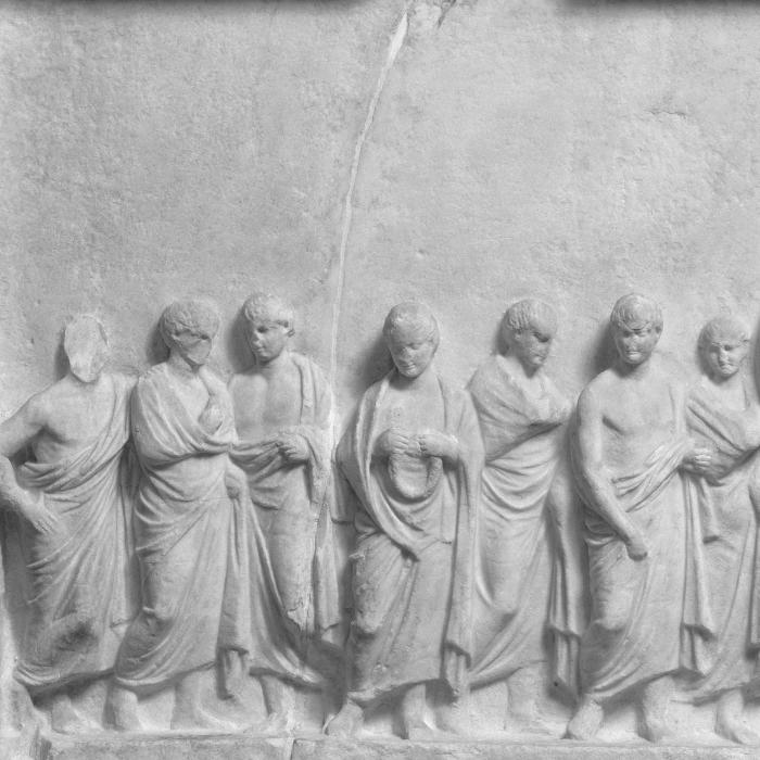 Sacrifice to Demeter - Greco-Roman antiquities - Reproduction d’une sculpture du Musée du Louvre, Paris
