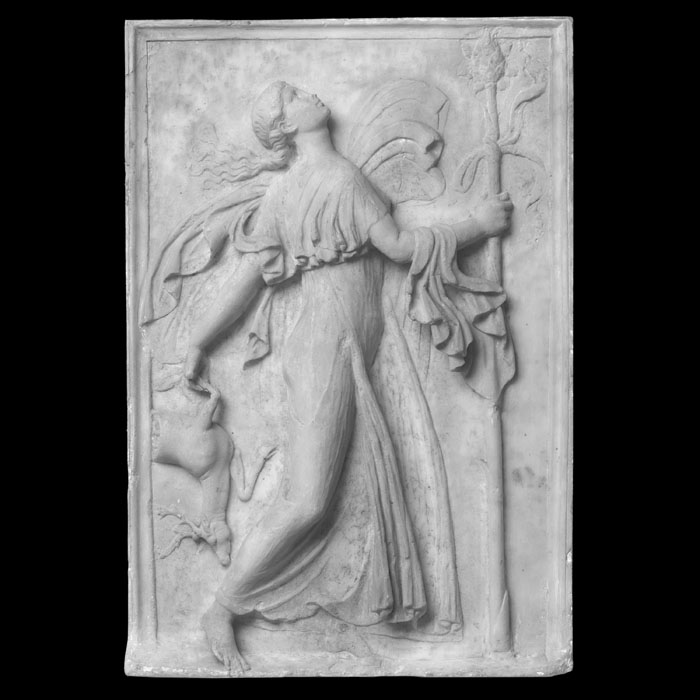 Maenad in rapture - Greco-Roman antiquities - Reproduction d’une sculpture du Musée du Louvre, Paris