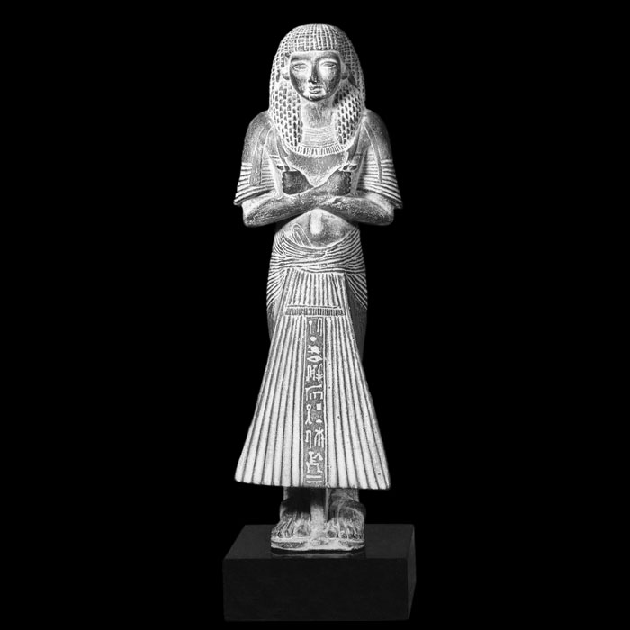 Serviteur funéraire du scribe du trésor Nebsemen - Antiquités égyptiennes - Reproduction d’une sculpture du Musée du Louvre, Paris
