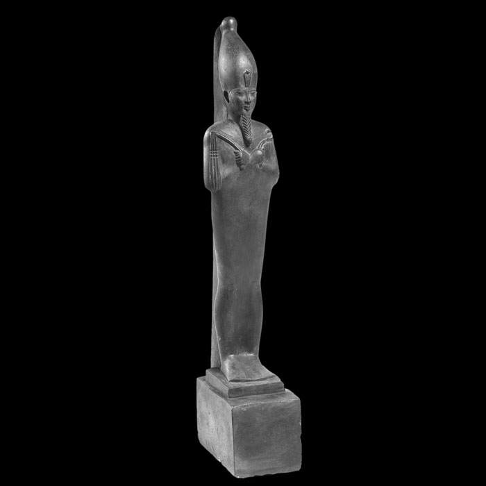 Osiris debout - Antiquités égyptiennes - Reproduction d’une sculpture du Musée du Louvre, Paris