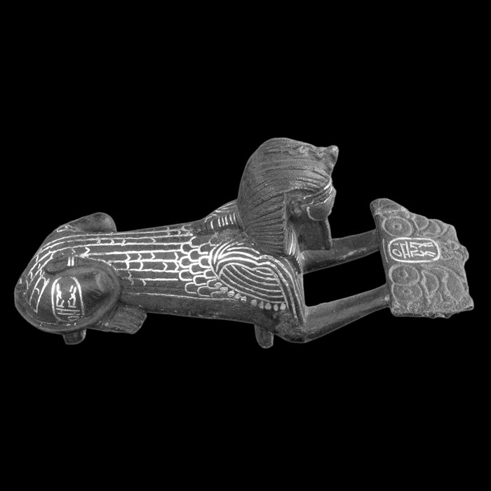 Sphinx of King Siamon - Egyptian antiquities - Reproduction d’une sculpture du Musée du Louvre, Paris