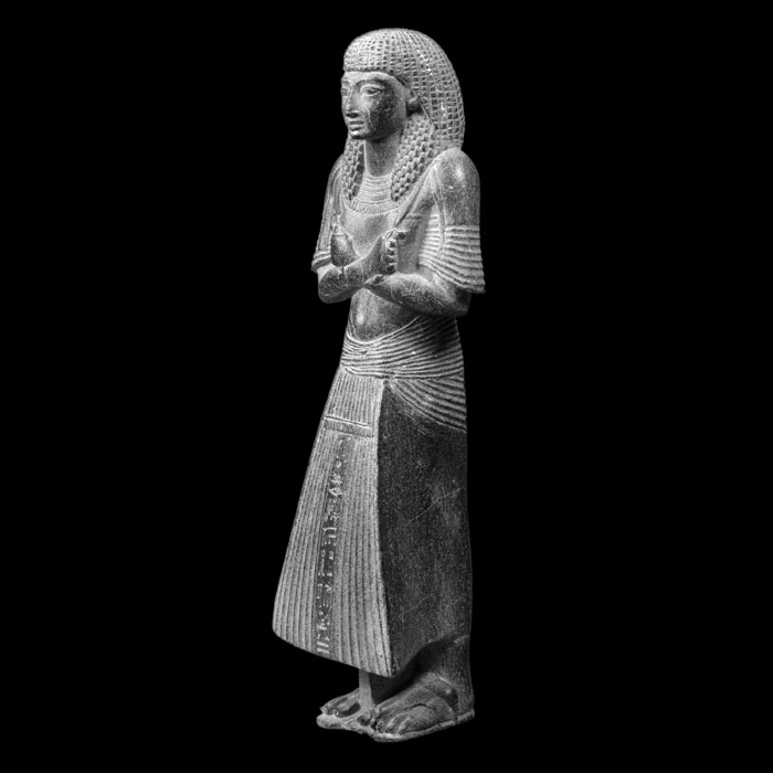 Oushebti de Ptahmès - Antiquités égyptiennes - Reproduction d’une sculpture du Musée du Louvre, Paris