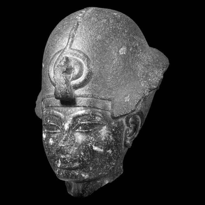Tête d’Amenophis III - Antiquités égyptiennes - Reproduction d’une sculpture du Musée du Louvre, Paris