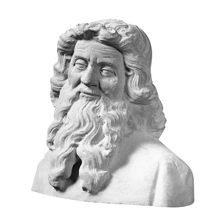 Buste d’une statuette de prophète - Renaissance - Reproduction d’une sculpture du Musée Calvet, Avignon