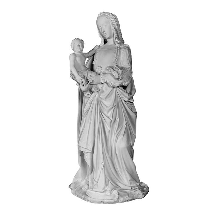 Vierge au pilier de Saint-Galmier - Renaissance - Reproduction d’une sculpture de l’Église de Saint-Galmier, Saint-Galmier