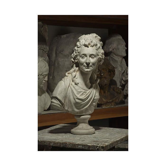 Buste de la comtesse de Sabran - Reproduction d’une sculpture du Château de Sanssouci, Potsdam