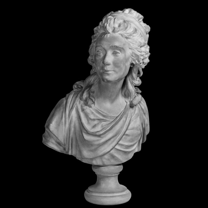 Buste de la comtesse de Sabran - Reproduction d’une sculpture du Château de Sanssouci, Potsdam