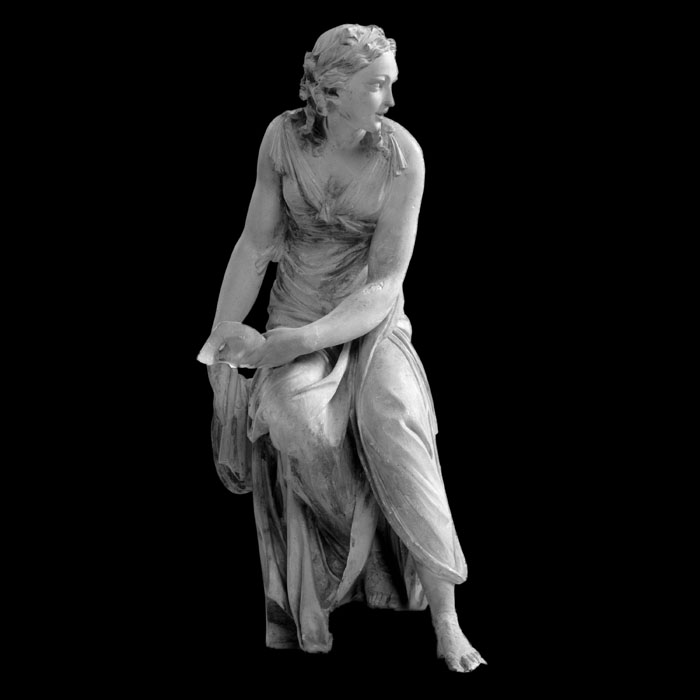 La Comédie - Reproduction d’une sculpture du Musée du Louvre, Paris