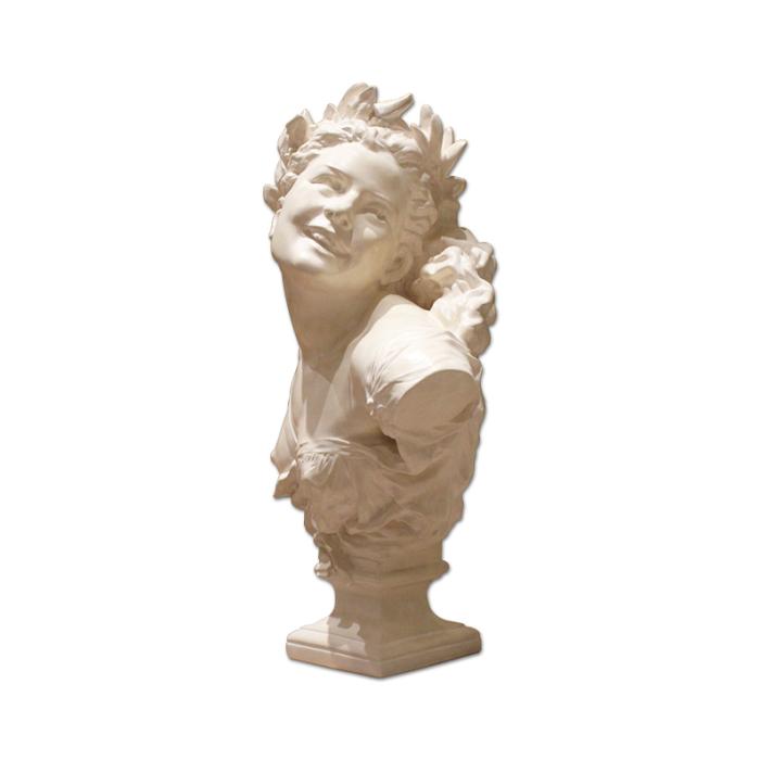 Bacchante aux lauriers - Reproduction d’une sculpture du Musée d’Orsay, Paris