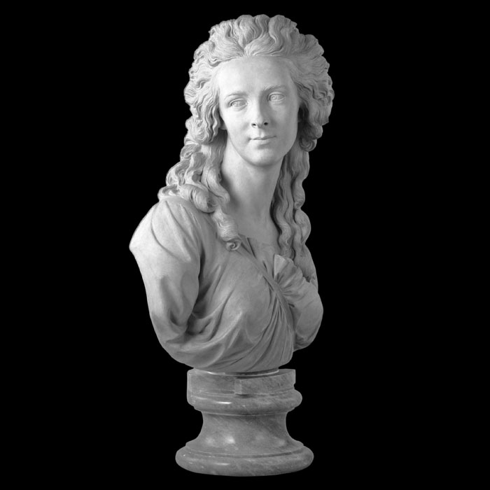 Madame Vigée-Le Brun - Reproduction d’une sculpture du Musée du Louvre, Paris