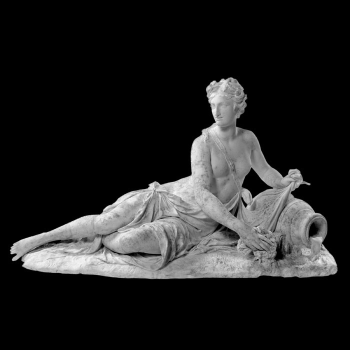 The Nymph, known as Arethusa - Reproduction d’une sculpture du Musée du Louvre, Paris