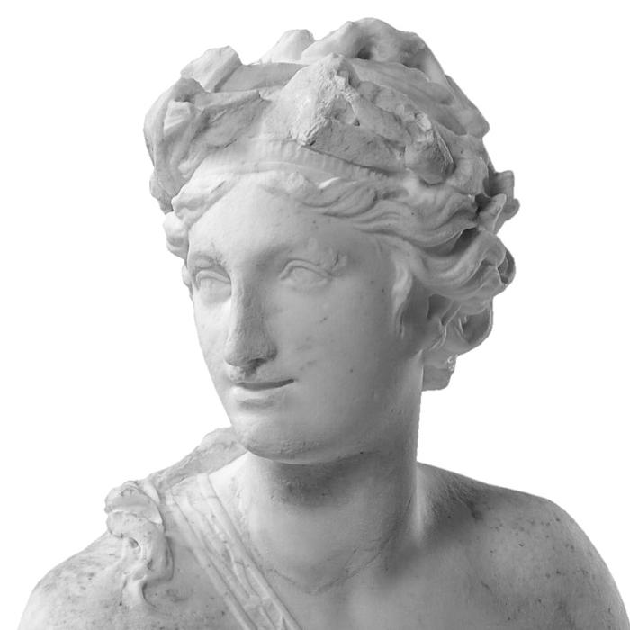 The Nymph, known as Arethusa - Reproduction d’une sculpture du Musée du Louvre, Paris