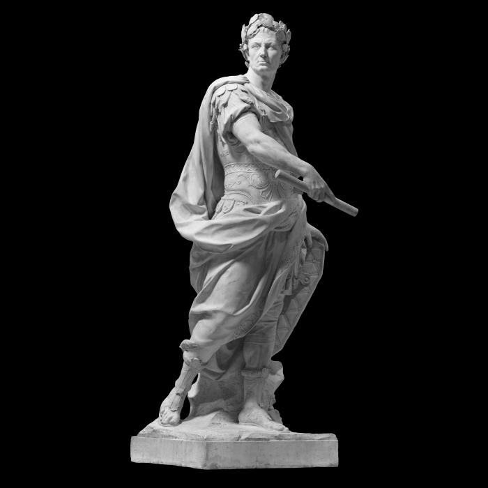 Julius Caesar - Reproduction d’une sculpture du Musée du Louvre, Paris