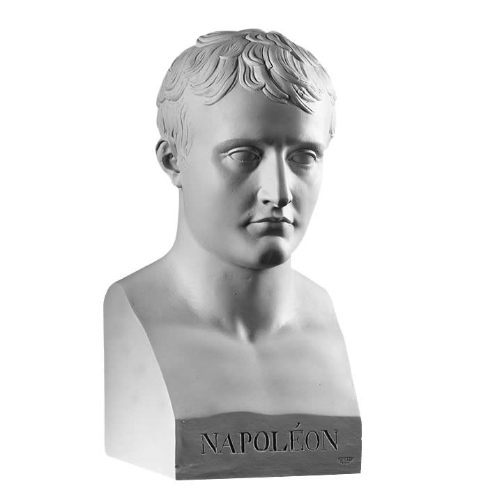 Buste de Napoléon Ier Empereur - Reproduction d’une sculpture du Musée national des châteaux de Malmaison et de Bois-Préau, Rueil-Malmaison