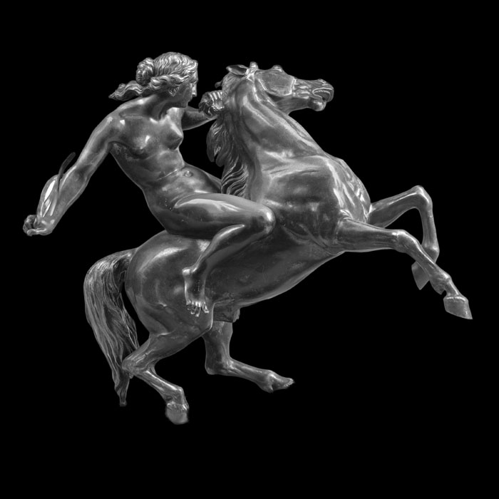 Amazon taming a horse - Reproduction d’une sculpture du Musée du Louvre, Paris