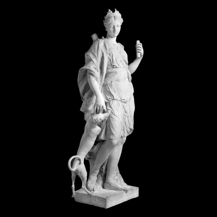 Diane - Reproduction d’une sculpture du Musée du Louvre, Paris