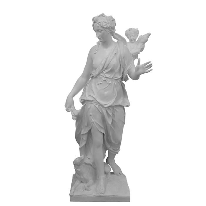 Une compagne de Diane - Reproduction d’une sculpture du Musée du Louvre, Paris