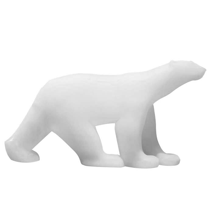 Petit ours blanc - Reproduction d’une sculpture du Musée des Beaux-Arts, Dijon