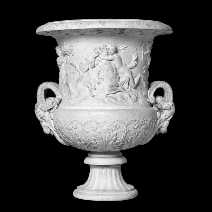 Vase du triomphe d’Amphitrite - Reproduction d’une sculpture du Musée du Louvre, Paris