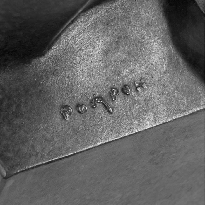 Grand-duc patine bronze - Reproduction d’une sculpture du Musée François Pompon, Saulieu
