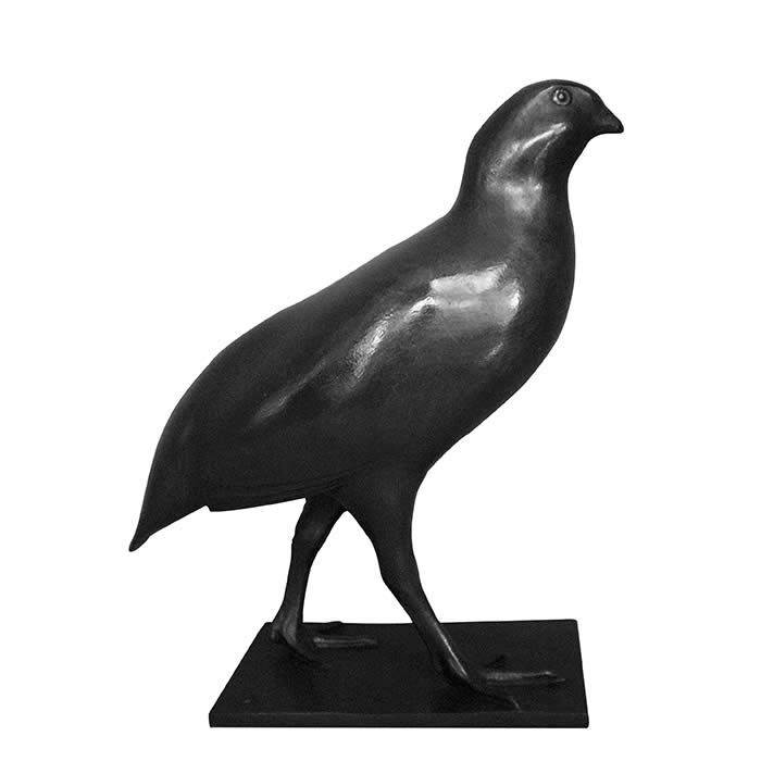 Perdreau rouge - Reproduction d’une sculpture du Musée d’Orsay, Paris