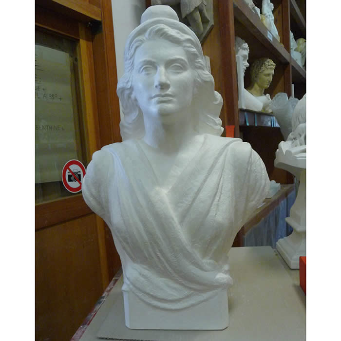 The Republic, known as Marianne by Saupique - Reproduction d’une sculpture du Musée Carnavalet - Histoire de Paris, Paris