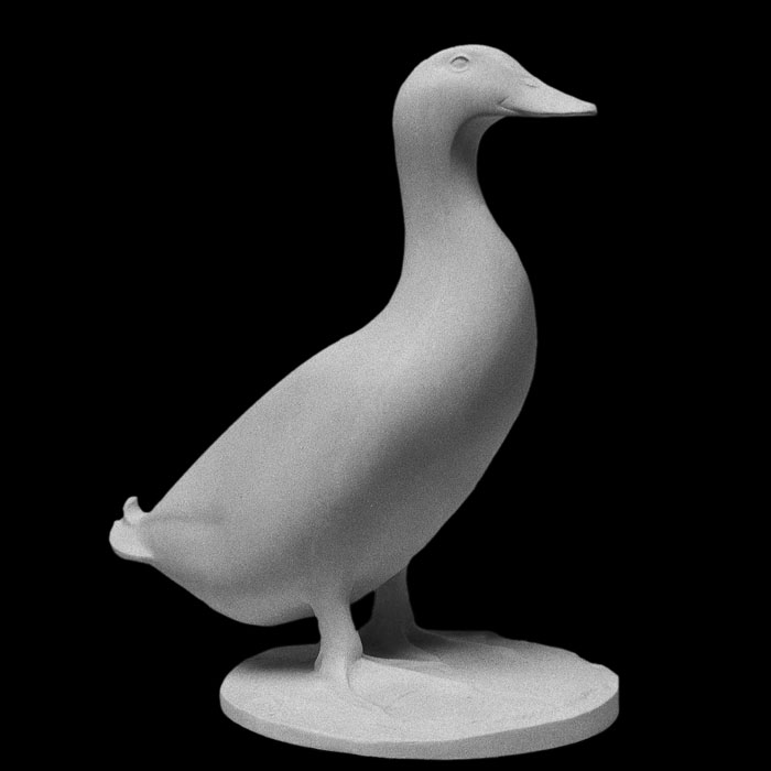 Canard debout - Reproduction d’une sculpture du Musée d’Orsay, Paris