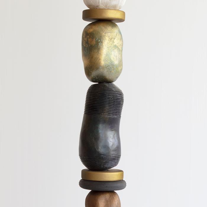 Grand Totem Homère - Collection antiques studio - Reproduction d’une sculpture du 