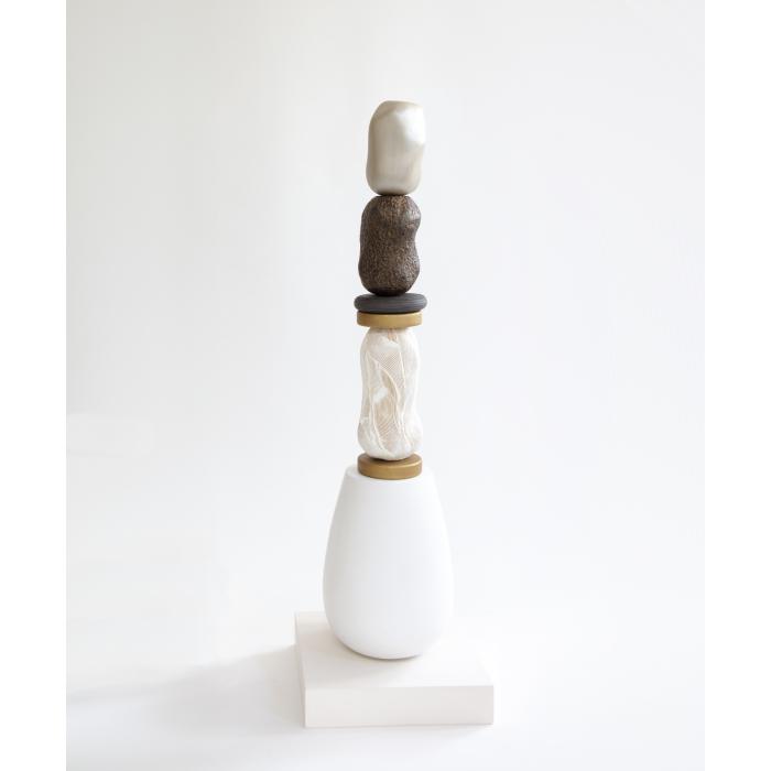 Petit Totem Horace - Collection Antiques Studio - Reproduction d’une sculpture du 