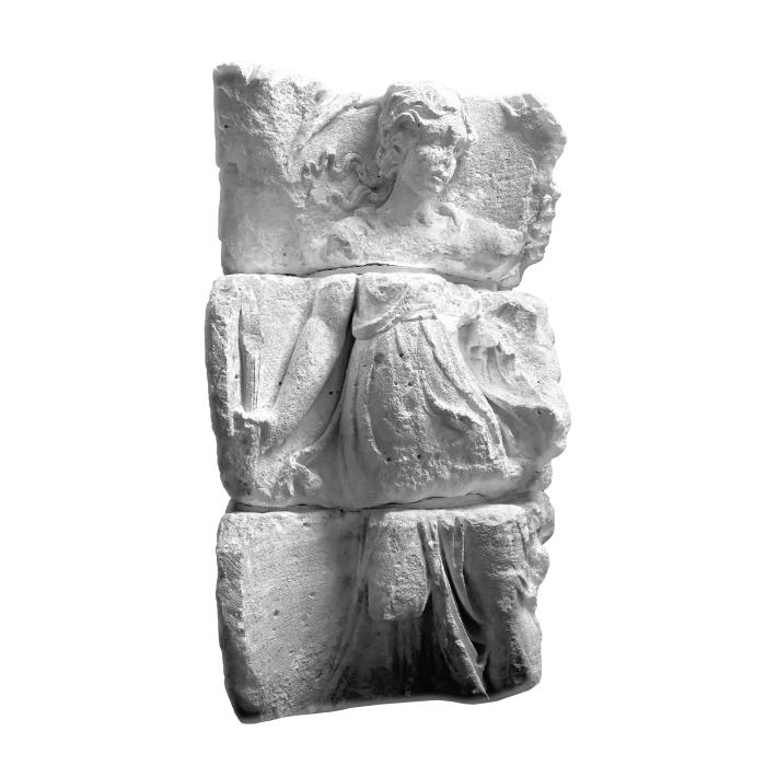 Pillar of Saint Landry - Gallo-Roman antiquities - Reproduction d’une sculpture du Musée national du Moyen Âge - Thermes et hôtel de Cluny, Paris