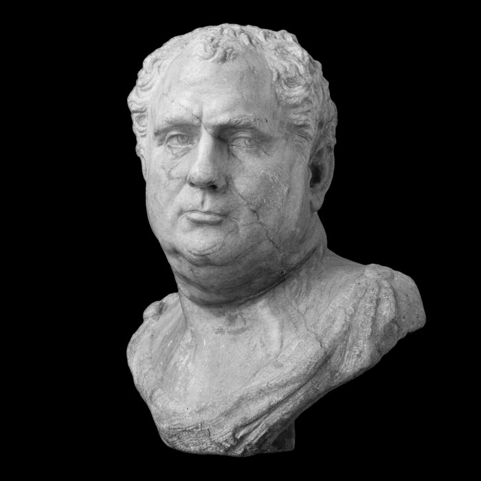 Vitellius - Renaissance - Reproduction d’une sculpture du Musée du Louvre, Paris
