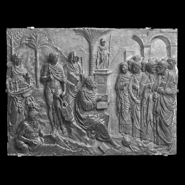 Della Torre professant la médecine - Renaissance - Reproduction d’une sculpture du Musée du Louvre, Paris