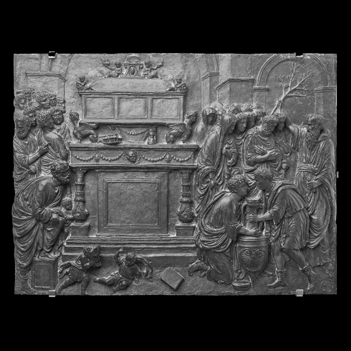 Les funérailles - Renaissance - Reproduction d’une sculpture du Musée du Louvre, Paris