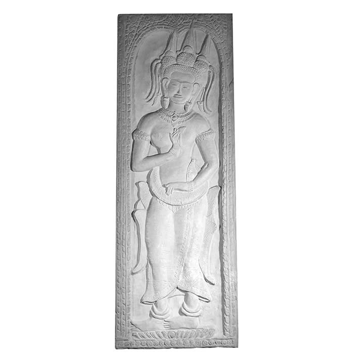Bas-relief d’une apsara - Art asiatique - Reproduction d’une sculpture du Angkor
