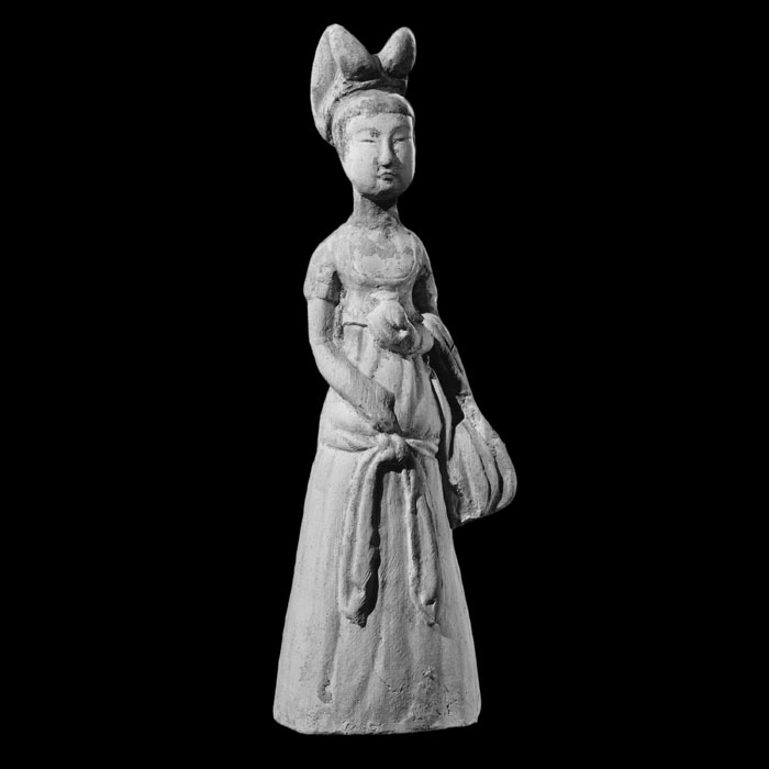 Princesse au sac - Art asiatique - Reproduction d’une sculpture du Musée national des Arts asiatiques - Guimet, Paris