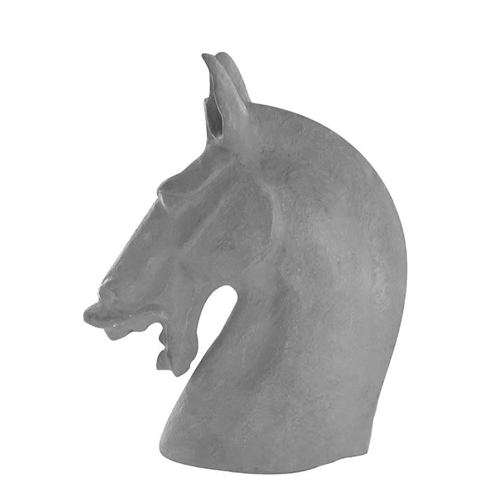 Tête de cheval Han - Art asiatique - Reproduction d’une sculpture du Musée national des Arts asiatiques - Guimet, Paris