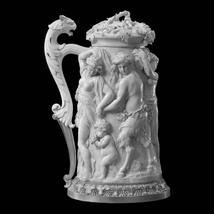 Silenus vidrecome - Reproduction d’une sculpture du Musée du Louvre, Paris