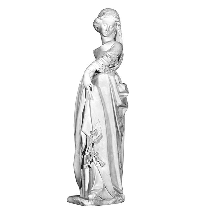 La Sybille Agrippa de Brou - Moyen Âge - Reproduction d’une sculpture du Monastère royal de Brou, Bourg-en-Bresse