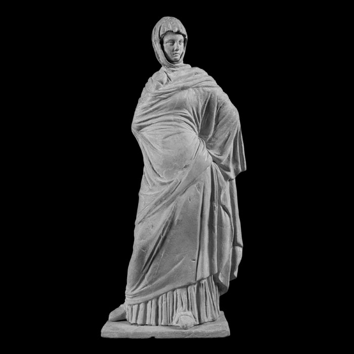 Tanagra, dit La Sophocléenne - Antiquités gréco-romaines - Reproduction d’une sculpture du Musée du Louvre, Paris