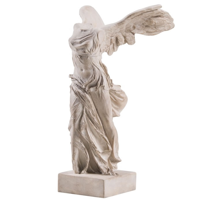 Victoire de Samothrace - Antiquités gréco-romaines - Reproduction d’une sculpture du Musée du Louvre, Paris