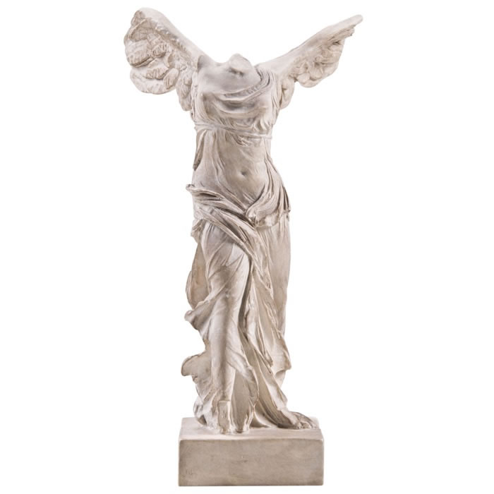 Victoire de Samothrace - Antiquités gréco-romaines - Reproduction d’une sculpture du Musée du Louvre, Paris