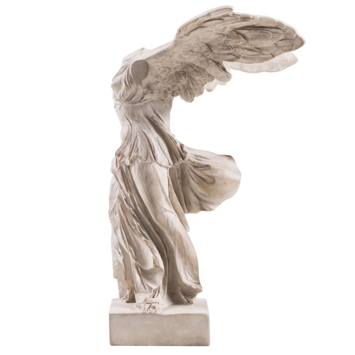 Victoire de Samothrace - Antiquités gréco-romaines - Reproduction d’une sculpture du Musée du Louvre, Paris