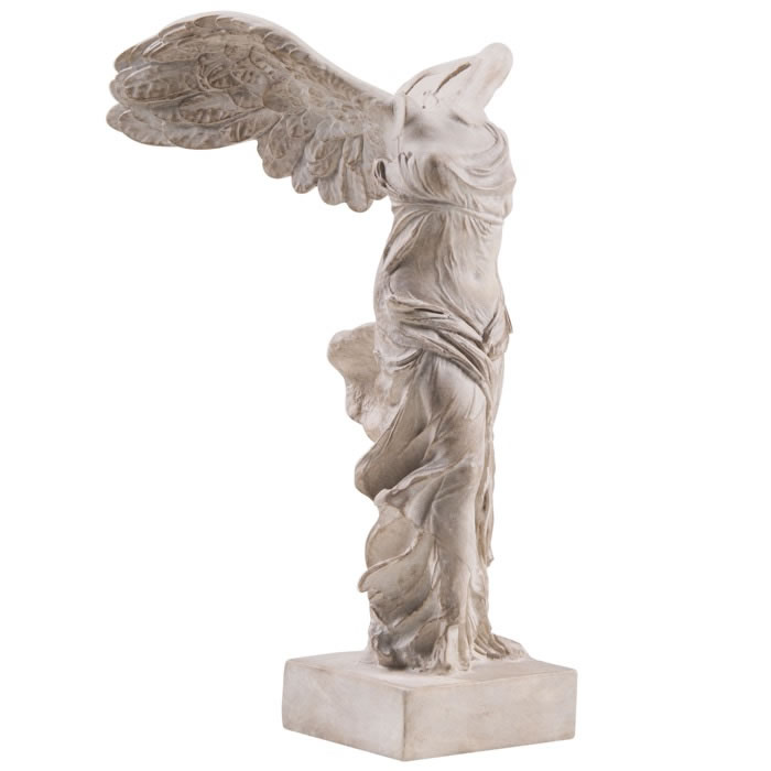 Victoire de Samothrace - Antiquités gréco-romaines - Reproduction d’une sculpture du Musée du Louvre, Paris