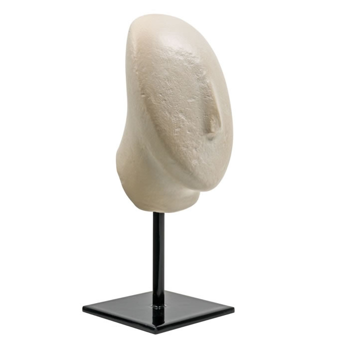 Petite tête des Cyclades - Antiquités gréco-romaines - Reproduction d’une sculpture du Musée du Louvre, Paris
