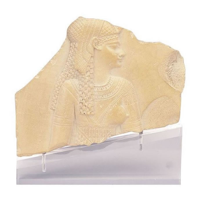 Stele depicting a goddess - Egyptian antiquities - Reproduction d’une sculpture du Musée du Louvre, Paris