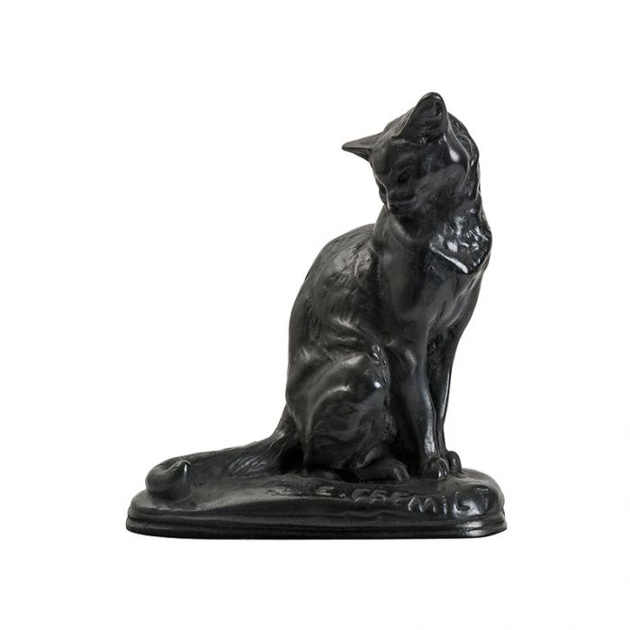 Chat assis - Reproduction d’une sculpture du Musée des Beaux-Arts, Dijon